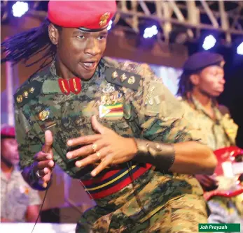  ??  ?? Jah Prayzah