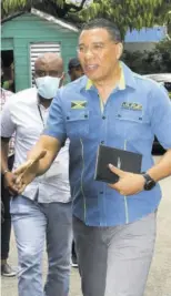  ?? (Photo: Joseph Wellington) ?? Andrew Holness