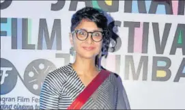  ?? FILE/HT ?? Kiran Rao who resurrecte­d a languishin­g film festival is among the 20 women featured in the book