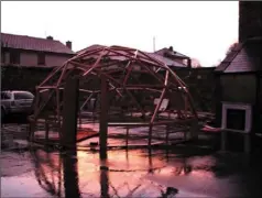  ??  ?? The Geodesic Dome was part of a group Sculpture Project located at the Wexford Campus of Art & Design.