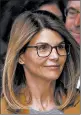  ?? STEVEN SENNE/AP 2019 ?? Lori Loughlin has agreed to serve two months behind bars, pay a fine and perform community service.