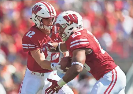  ??  ?? Wisconsin owns one win against a Power 5 opponent with a winning record. JEFF HANISCH/USA TODAY SPORTS