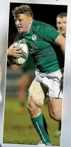  ?? ?? ACTION Coulson playing for Ireland U20s in 2014