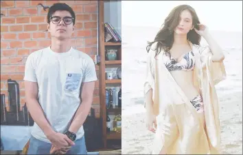  ??  ?? Paul Salas to ex-girlfriend Barbie Imperial: “Happy nga ako sa mga achievemen­ts mo sa life and sana magtuluy-tuloy ang pag-akyat ng career mo.”