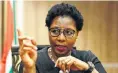  ??  ?? Public service minister Ayanda Dlodlo.