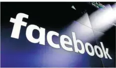  ?? FOTO: RICHARD DREW/AP/DPA ?? Der Streit zwischen US-Konzern Facebook und dem Bundeskart­ellamt geht vor dem Europäisch­en Gerichtsho­f in die nächste Runde.