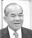  ??  ?? Tan Sri Mohd Sidek Hassan who chaired the public proceeding of the RCI. - Bernama photo