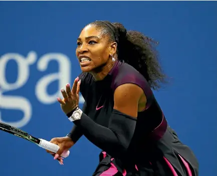  ?? PHOTO: GETTY IMAGES ?? The incomparab­le Serena Williams is heading to Auckland, where big-name players have had mixed results over the years.
