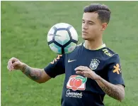  ?? — AP ?? Liverpool’s Brazilian midfielder Philippe Coutinho.