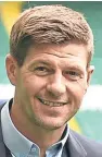  ??  ?? Steven Gerrard: Currently at Liverpool under-18s