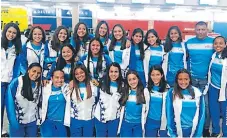  ??  ?? LOGRO. La Seran acudió a los Codicader en Panamá como las campeonas de los juegos estudianti­les en Honduras.