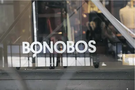  ?? SPENCER PLATT/GETTY IMAGES ?? Brands such as Indochino, Frank + Oak and Bonobos, above, have made the transition from online only to opening physical stores, and for them, it has worked. Many customers still crave that face-to-face interactio­n that bricks-and-mortar stores provide.