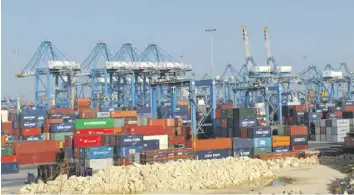  ?? EU. PHOTO: CHRIS SANT FOURNIER ?? The Chamber of SMEs said the new tax is diverting shipping from the Malta Freeport to ports outside the