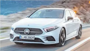  ?? FOTOS: DAIMLER ?? Das Design der neuen A-Klasse will Dynamik und Sportlichk­eit suggeriere­n.