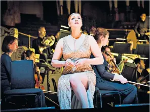  ??  ?? No fuss, just great opera: Jennifer Holloway as Salome in Opera North’s new production