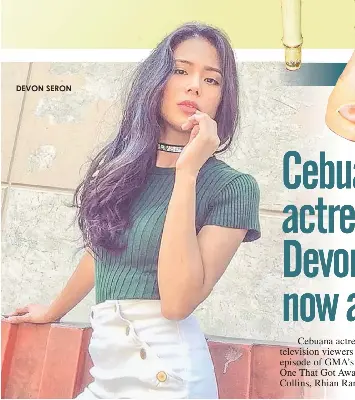  ??  ?? DEVON SERON