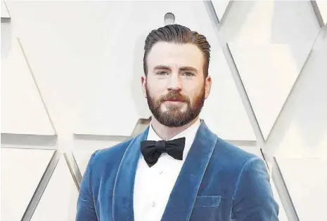  ??  ?? »Chris Evans llega a sus cuatro décadas.