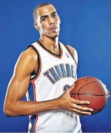  ??  ?? Time has not healed all wounds for Thabo Sefolosha, the NBA veteran who says he was attacked by a group of New York Police Department officers in April 2015. [CHRIS LANDSBERGE­R/ THE OKLAHOMAN]