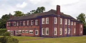  ??  ?? Horror: Seven patients drowned while escaping from Aston Hall