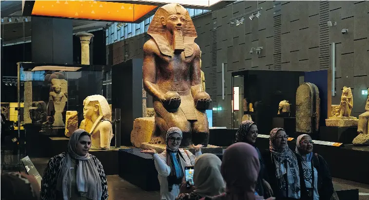 A $1B-project, massive museum aims to boost Egyptian tourism - PressReader