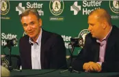  ?? JANE TYSKA — BAY AREA NEWS GROUP, FILE ?? A’s executive Billy Beane is reportedly looking at a financial position with Fenway Sports Group, but not a job in the Red Sox front office.