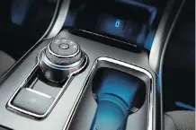  ?? FORD ?? Big spills are a centre console’s worst enemy because sensitive electronic­s are buried underneath. You should properly clean spills immediatel­y.