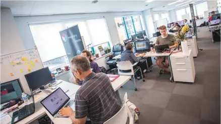  ?? UNIVERSITÉ CONCORDIA ?? Le Centre d’innovation et d’entreprene­uriat Disctrict 3 de Concordia, un incubateur récompensé en 2016 du prix Start-up Canada du soutien à l’entreprene­uriat pour le Québec.