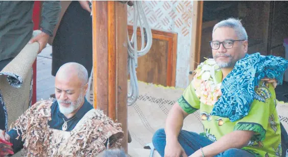  ?? Photo / Supplied ?? Teanau Tuiono (right) is the Green Party’s first MP with Cook Islands and Ma¯ ori heritage, being Cook Islands Ma¯ ori (Atiu — Ngati Ingatu, Ngati Toki, Ngati Paerangi) and New Zealand Ma¯ ori (Te Uriroroi, Ngapuhi and Ngai Takoto).
