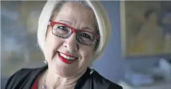  ??  ?? « La confiance se bâtit un geste à la fois. L’important, c’est de sortir toujours un peu plus de sa zone de confort », dit Ruth Vachon, présidente du Réseau des femmes d’affaires du Québec.