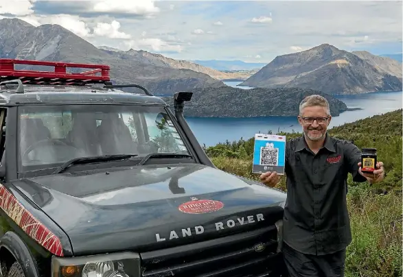  ?? SUPPLIED ?? Some retailers are already catching on to Alipay, including Mark Orbell’s four-wheel drive venture in Wanaka.