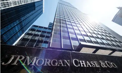  ?? Photograph: Johannes Eisele/ AFP/Getty Images ?? Lawsuit against JPMorgan claims bank ‘knowingly benefited from participat­ing in a sex traffickin­g venture’.