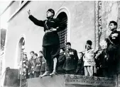  ??  ?? Benito Mussolini’s Fascists were part of a long history of extreme politics in Italy