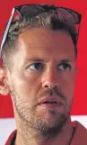  ??  ?? Sebastian Vettel was guilty of throwing away 25 points in Germany last week, allowing rival Lewis Hamilton to move clear in the drivers’ title race.