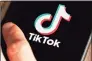  ?? Dreamstime / Tribune News Service ?? The TikTok app logo.