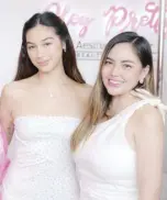  ?? – PHOTO FROM ANNE BARRETTO'S FACEBOOK ?? Zeinab enjoys ‘mass appeal,’ especially among the younger market, says Hey Pretty CEO Anne Barretto (right). The content creator endorses the brand’s aesthetic clinic.