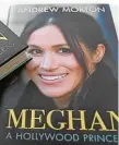  ??  ?? Die Biografie über Meghan erschien jetzt in England.