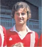  ??  ?? Chic Mclelland in his Dons days