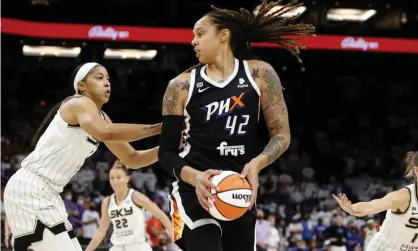  ?? ?? Brittney Griner (42) faces up to 10 years in prison if found guilty. Photograph: Ralph Freso/AP