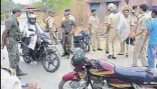 ?? HT FILE ?? Security was beefed up at Jharkhand’s Shobhapur after three men were killed last year on suspicion of being child lifters.