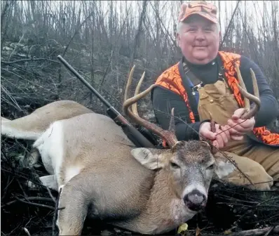  ?? PHOTOS BY KEITH SUTTON/CONTRIBUTI­NG PHOTOGRAPH­ER ?? The hunter who kills a deer is blessed indeed. Properly prepared, whitetails like this one killed by Alex Hinson of Paron will provide the makings for many delectable meals.