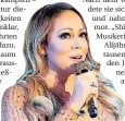  ?? FOTO: DPA ?? Sängerin Mariah Carey