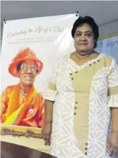  ??  ?? President of the Samoa nurses associatio­n, Solialofi Papalii.