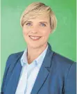  ?? FOTO: SZ ?? Wahlsieger­in Cindy Holmberg von Bündnis90/Die Grünen.