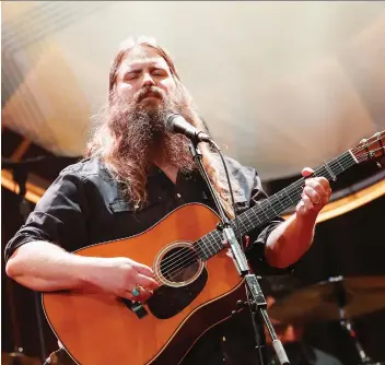  ?? AL WAGNER/THE ASSOCIATED PRESS ?? Chris Stapleton is up for six awards at the 54th Academy of Country Music Awards. Duo Dan + Shay are also up for six awards. Kacey Musgraves follows closely behind with five nomination­s.