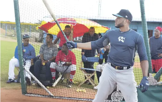  ?? GLAUCO MOQUETE/LISTÍN DIARIO ?? Robinson Canó buscará mejorar su ofensiva ante los lanzadores zurdos para la próxima temporada en el béisbol de las Grandes Ligas.