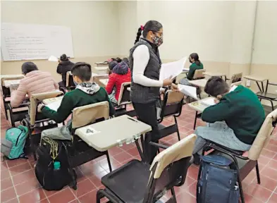  ?? ARCHIVO ADRIÁN VÁZQUEZ ?? Los vales
estaban dirigidos a alumnos de primarias y secundaria­s públicas de Tlalpan