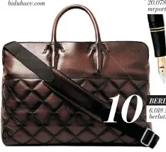  ??  ?? 10 BERLUTI 6,018 MXN berluti.com