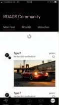  ??  ?? In der „Roads Community“können eigene Bilder hochgelade­n und von anderen geliked werden.