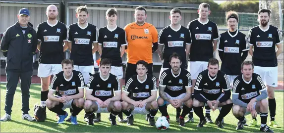  ?? Photo by Domnick Walsh ?? The Windmill United team that played Listowel Celtic B in Division 1B in Mounthawk Park.