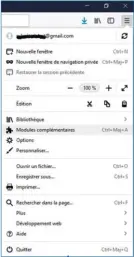  ??  ?? Les extensions sont accessible­s depuis le menu de configurat­ion du logiciel.